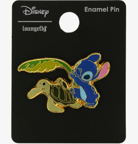 Stitch Turtle BoxLunch Disney Pin