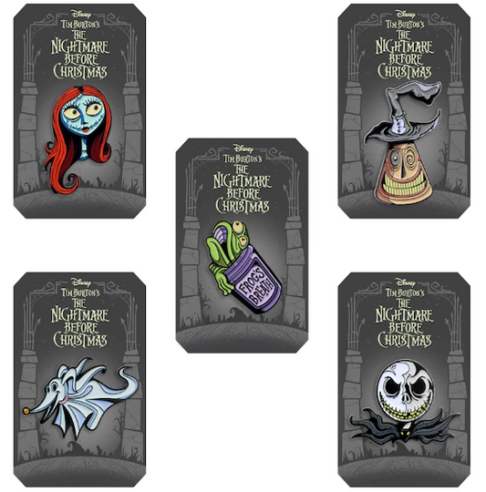 The Nightmare Before Christmas Mondo Pin Series