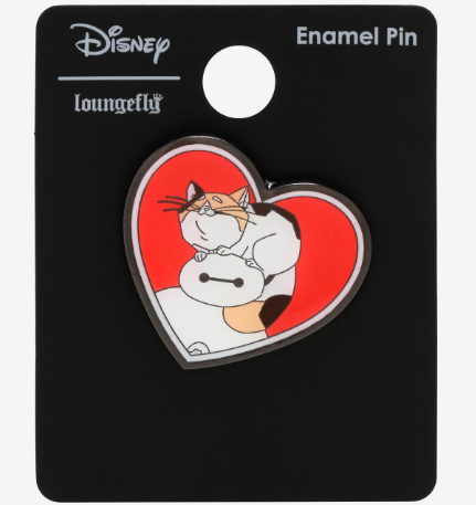 Big Hero 6 Baymax Mochi Heart BoxLunch Disney Pin