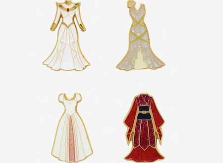 Disney Princess Wedding Dress BoxLunch Mystery Pins