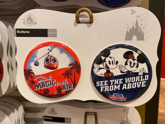 Disney Skyliner Button Set