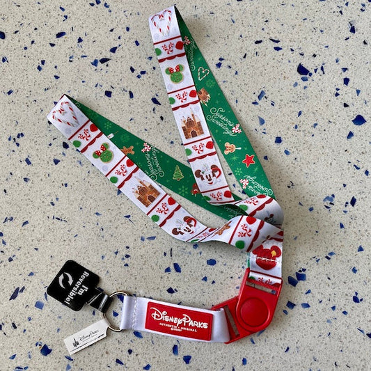 Holiday 2019 Reversible Disney Lanyard