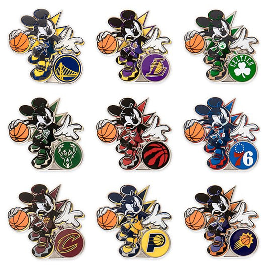 Mickey Mouse NBA Experience Disney Pin Collection