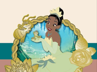 Princess and the Frog 10th Anniversary Employee Center Pin