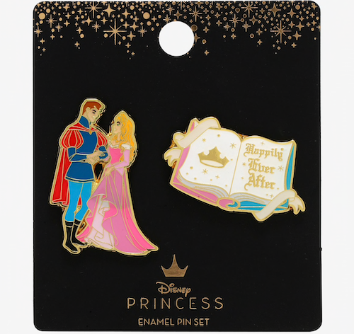 Sleeping Beauty Happily Ever After BoxLunch Disney Pin Set