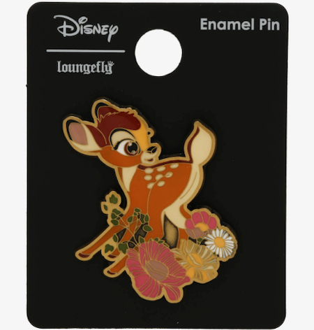 Bambi Floral BoxLunch Disney Pin