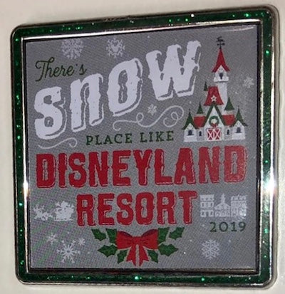 Disneyland Happy Holidays 2019 Cast Member Pin