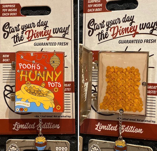 Pooh Cereal Boxes Disney Pin