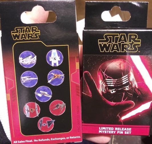 Star Wars Spaceships Mystery Pin Collection