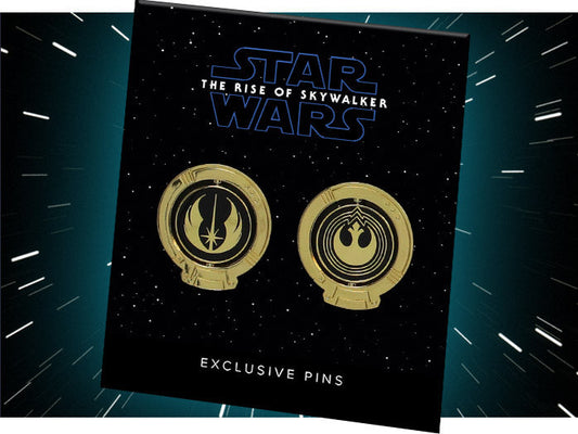 Star Wars The Rise of Skywalker Disney Movie Club Box Pins