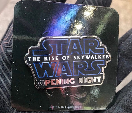 Star Wars The Rise of Skywalker Opening Night Pin