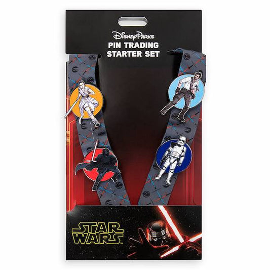 Star Wars The Rise of Skywalker Pin Trading Starter Set