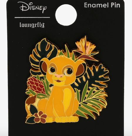 Tropical Simba Chibi BoxLunch Disney Pin