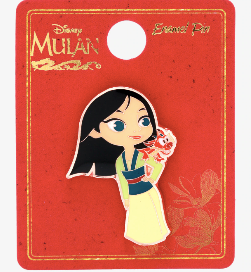 Mulan Chibi Hot Topic Disney Pin