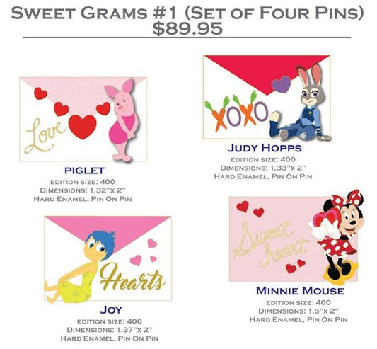 Sweet Grams #1 DSSH Pin Set