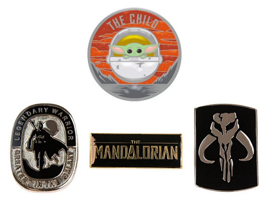 The Mandalorian Geek Store Pins 1