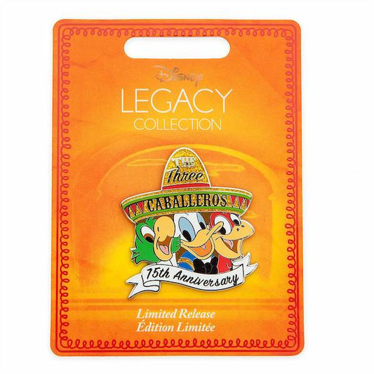 The Three Caballeros 75th Anniversary shopDisney Pin