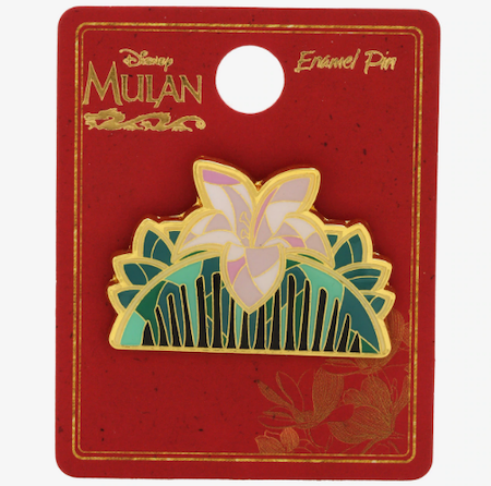 Mulan Comb Stained Glass BoxLunch Disney Pin
