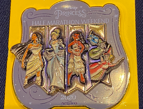 Princess Half Marathon Weekend 2020 Disney Pins