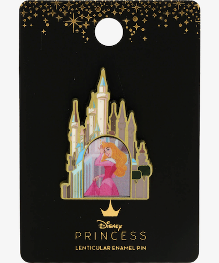 Sleeping Beauty Castle Lenticular BoxLunch Disney Pin