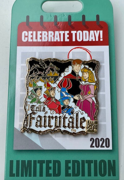 Tell a Fairytale Day Celebrate Today Disney Pin