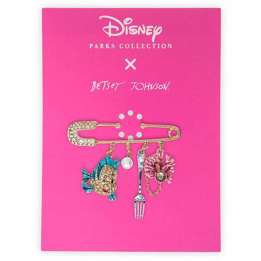 The Little Mermaid Dangle Pin by Betsey Johnson - shopDisney
