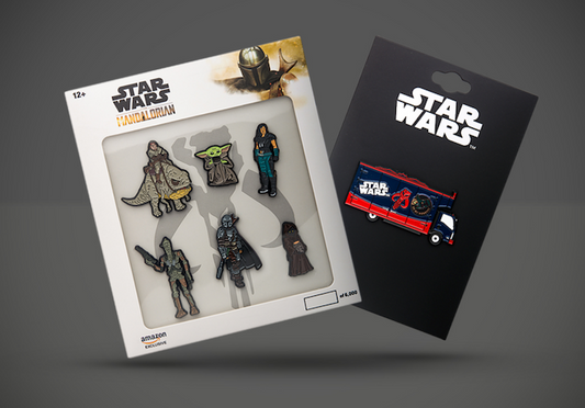 The Mandalorian Pin Set on Treasure Truck
