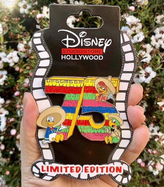 The Three Caballeros 75th Anniversary Surprise DSSH Pin