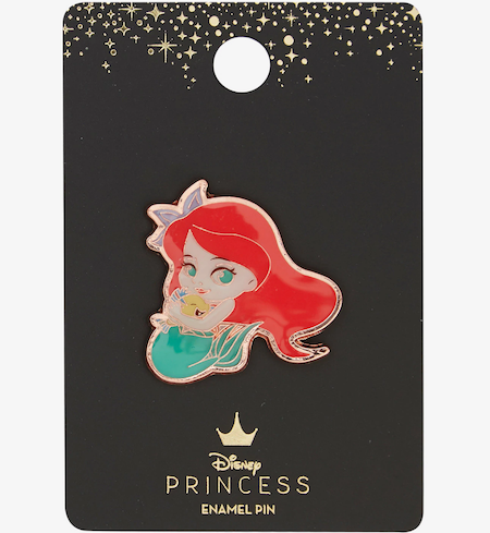 Ariel Chibi Hot Topic Disney Pin