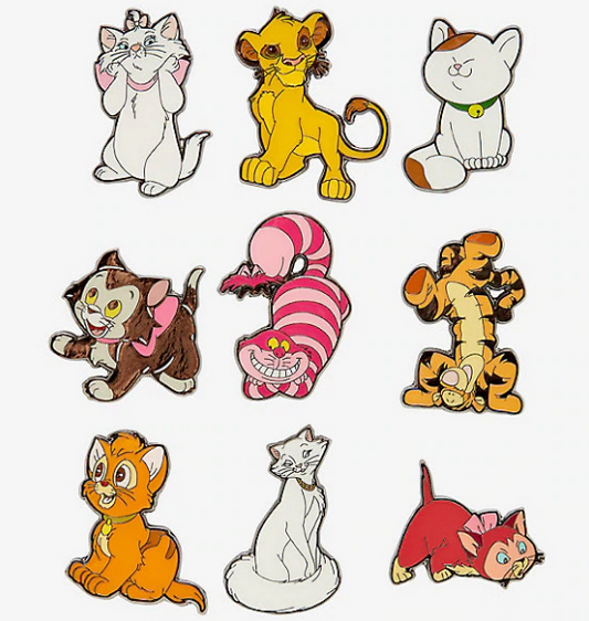 Disney Cats Blind Box Pins at Hot Topic
