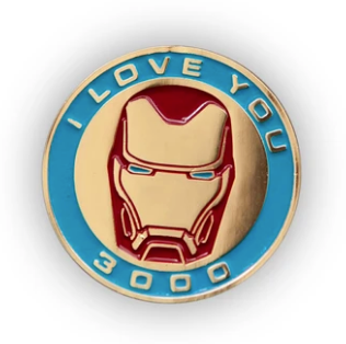 Iron Man "I Love You 3000" Toynk Pin