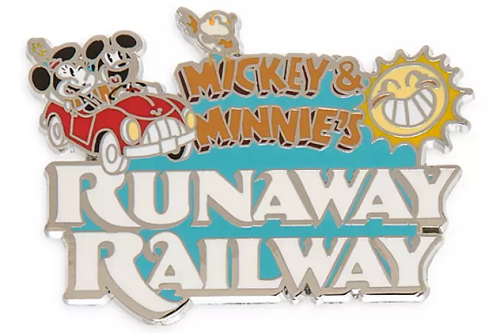 Mickey & Minnie's Runaway Railway Grand Opening Pins