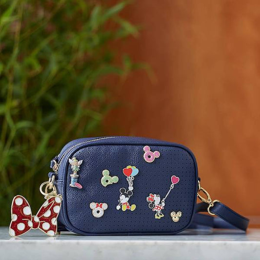 Mickey Mouse Icon Flair Convertible Bag with Pins