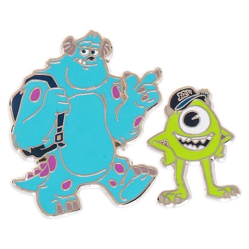Mike and Sulley Pin Set – Monsters University