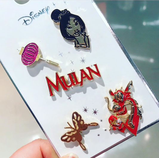 Mulan Primark Disney Pin Set