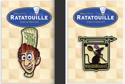 Ratatouille Mondo Disney Pins