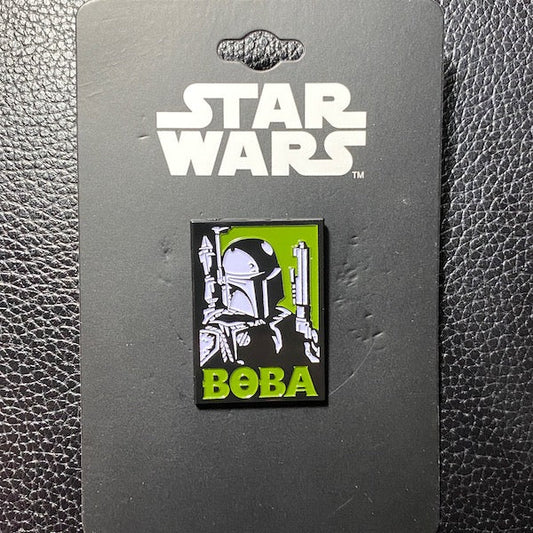 Star Wars Boba Fett Poster Pin