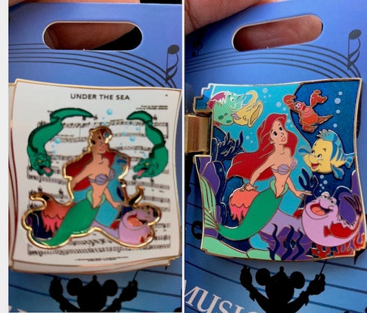 The Little Mermaid Music to my Ears 2020 Cast Member Pin