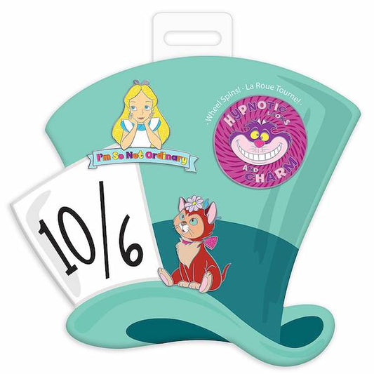 Alice in Wonderland Oh My Disney Pin Set