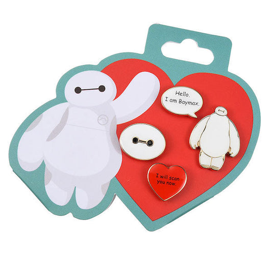 Baymax Pin Set at Disney Store Japan
