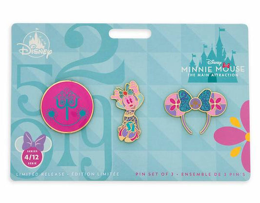 It's a Small World Minnie Mouse The Main Attraction Pin Set