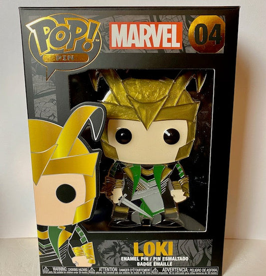 Loki Funko Pop Pin