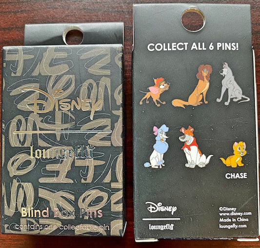 Oliver and Company Blind Box Loungefly Disney Pins
