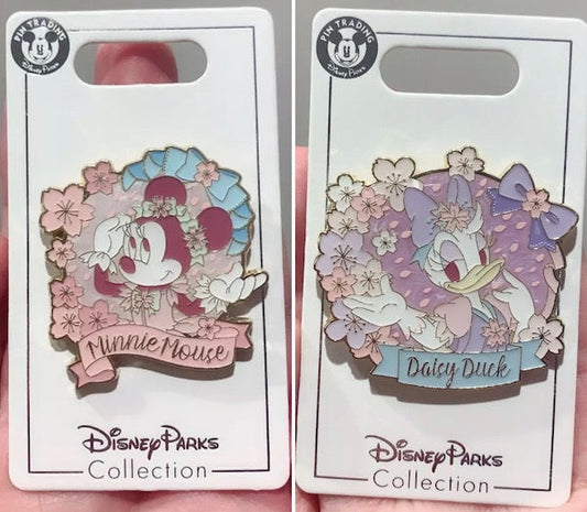 Sakura 2020 Pins at Shanghai Disneyland