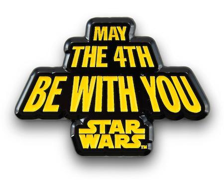Star Wars May the Fourth Be With Pin