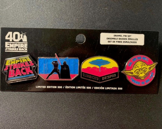 Star Wars The Empire Strikes Back 40th Anniversary Target Pins