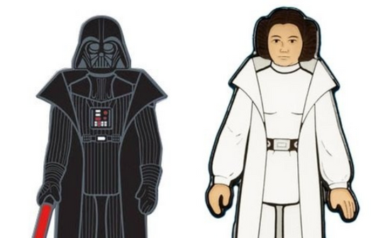 Star Wars Vintage Action Figure Pins