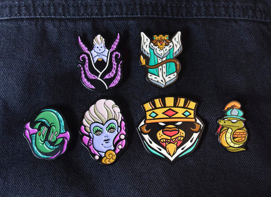 Disney Villains Series 2 Mondo Pins