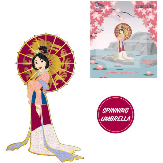Mulan Limited Edition Loungefly Disney Pin