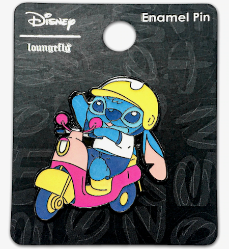 Stitch Scooter Hot Topic Disney Pin